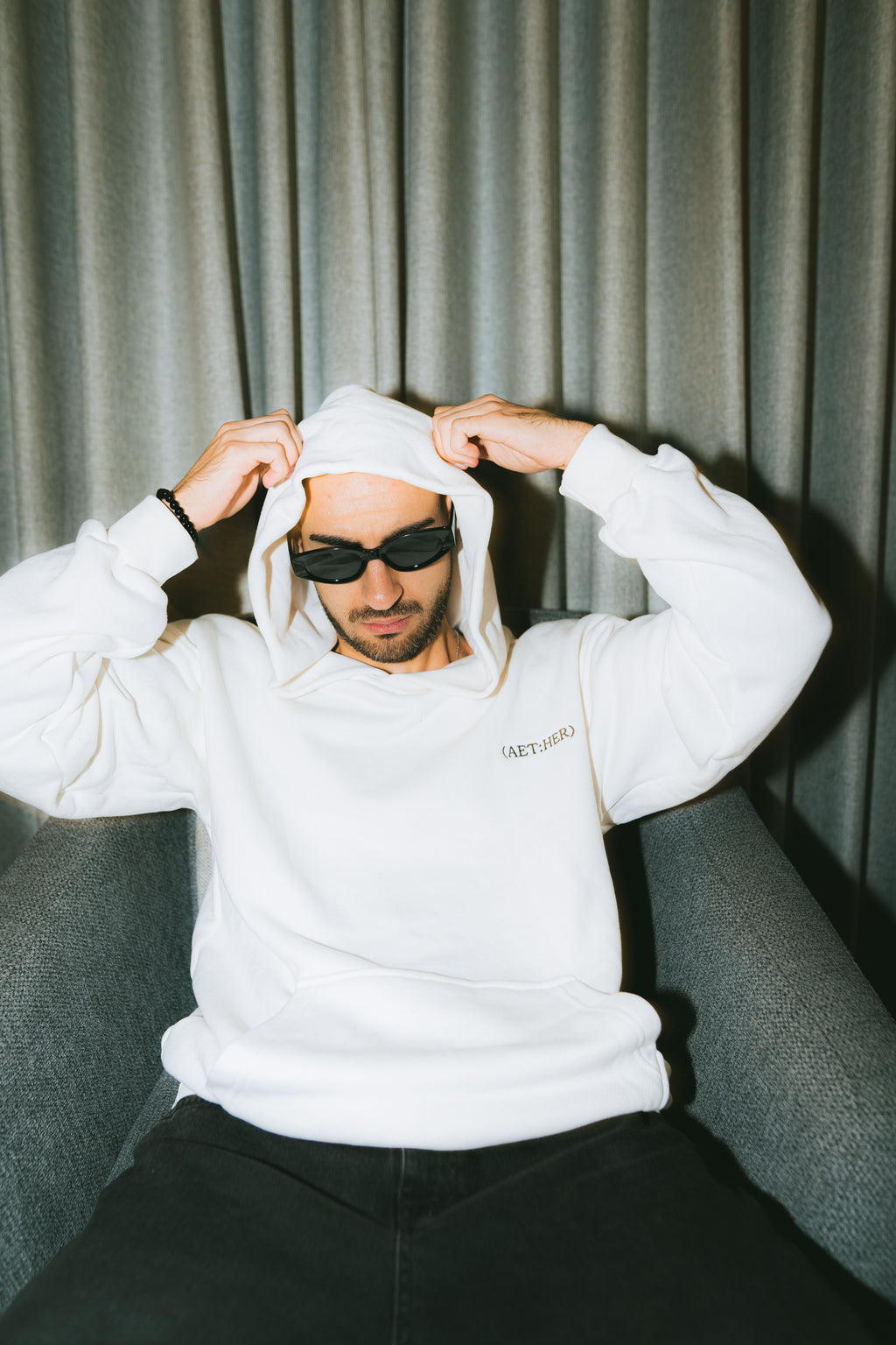 SUPREME BEINGS OVERSIZED HOODIE