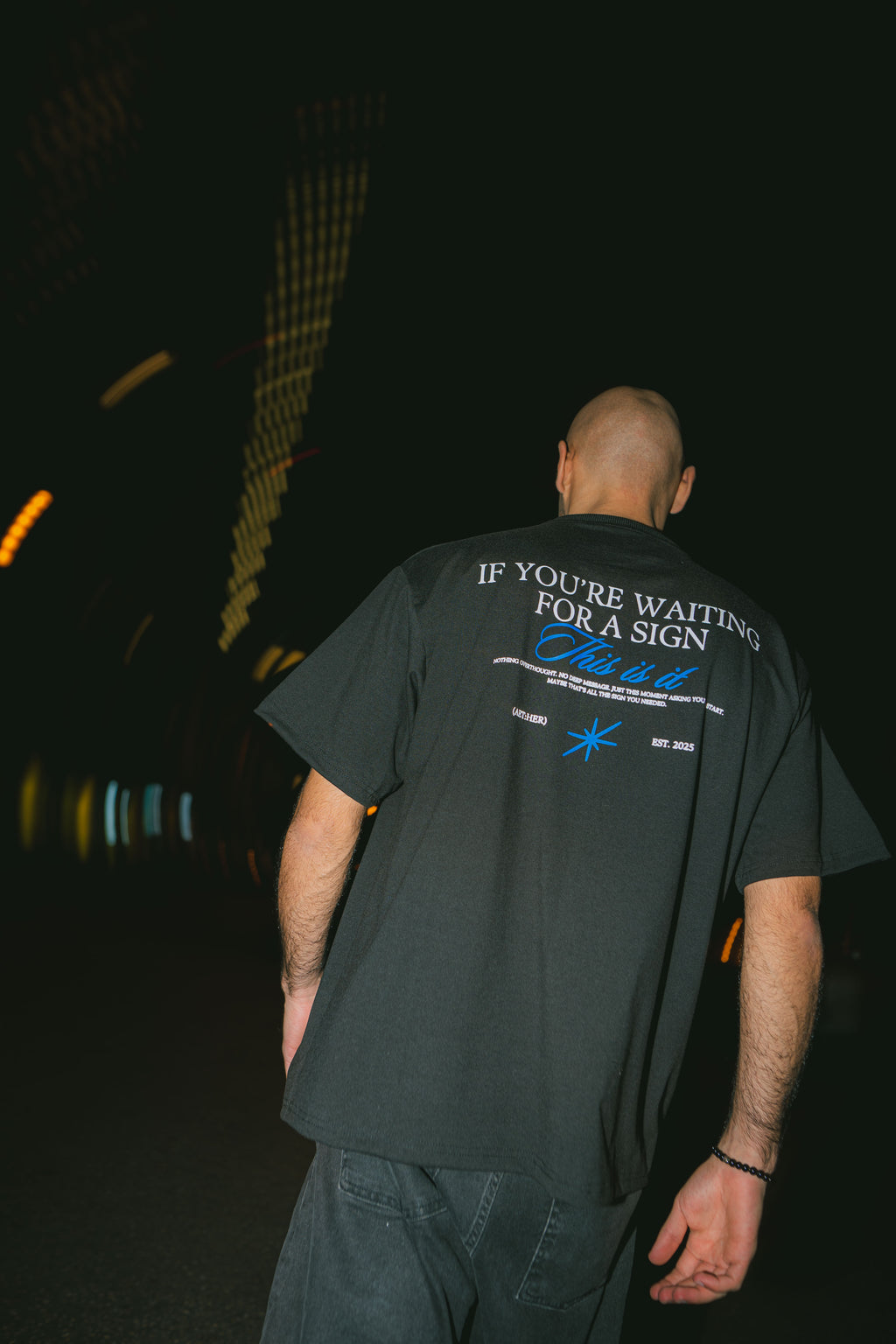 THIS IS YOUR SIGN OVERSIZED T-SHIRT