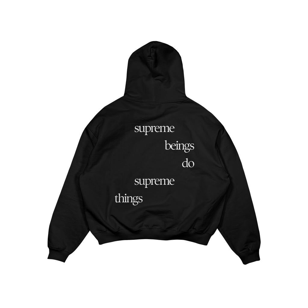 SUPREME BEINGS OVERSIZED HOODIE