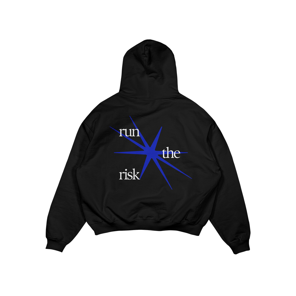 RUN THE RISK OVERSIZED HOODIE