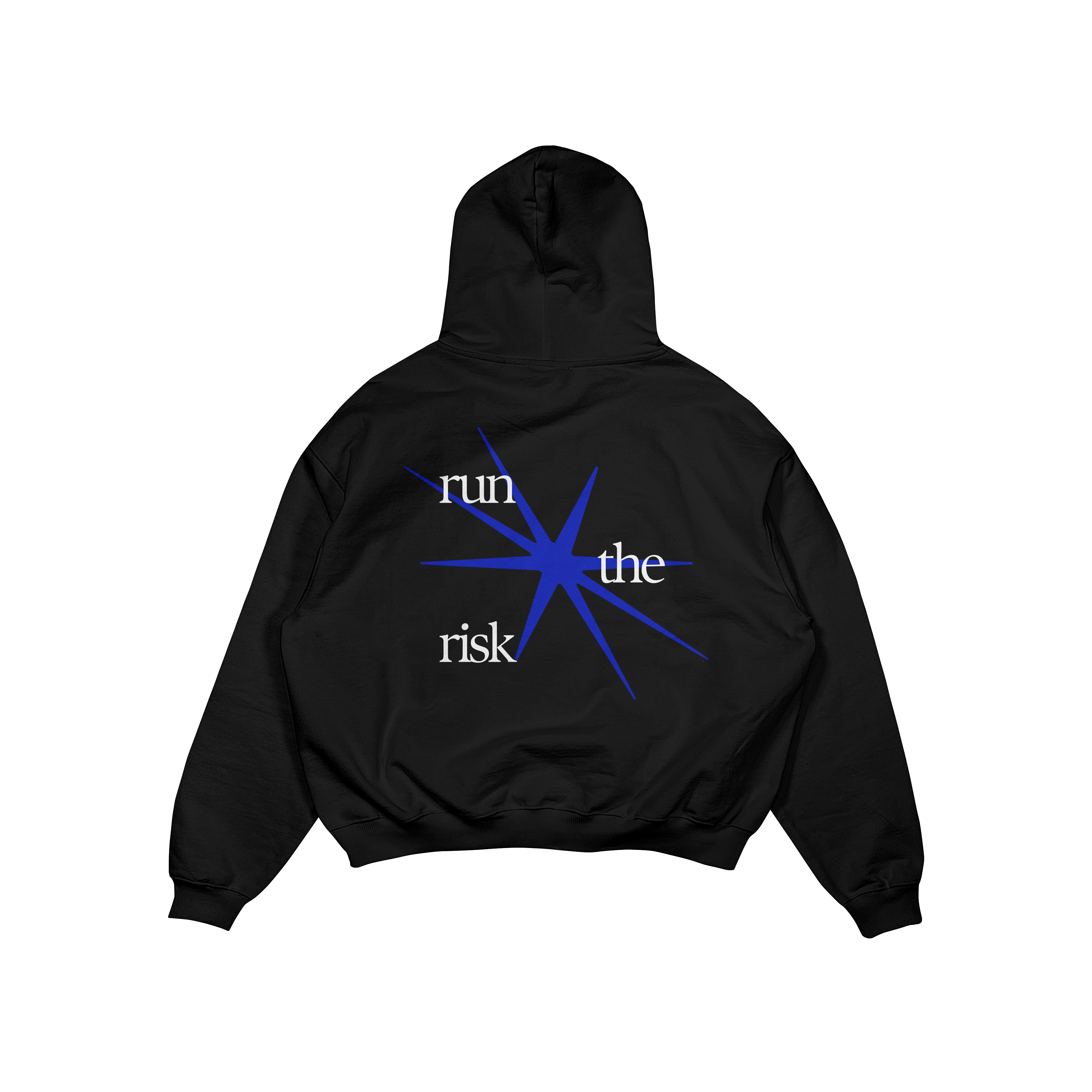 RUN THE RISK OVERSIZED HOODIE