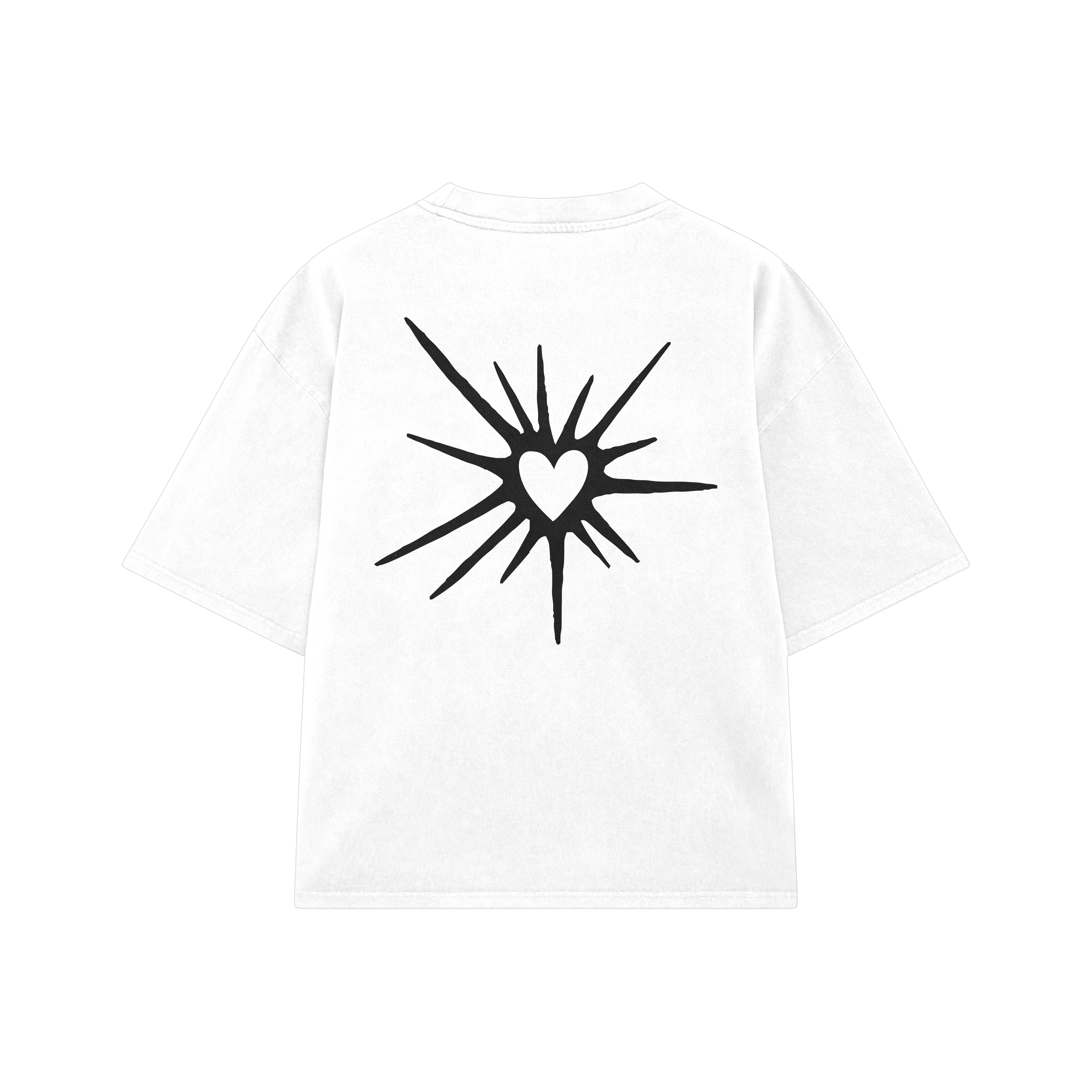 RAIDIATING HEART OVERSIZED T-SHIRT