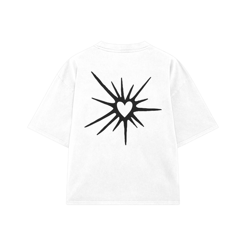 RAIDIATING HEART OVERSIZED T-SHIRT