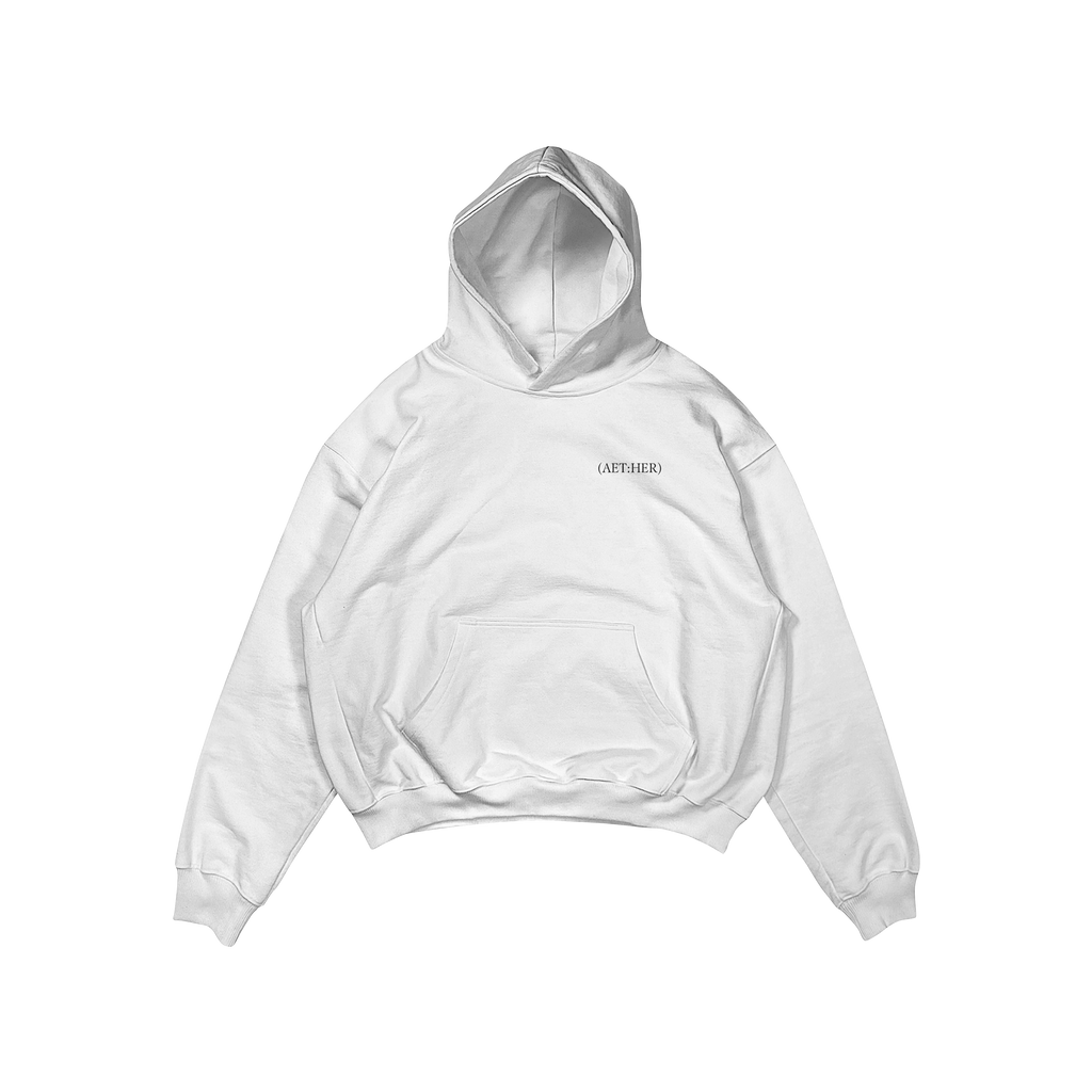 INTERSECTING STARS OVERSIZED HOODIE